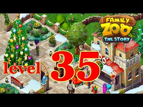 Family Zoo: The Story Happy Holidays level 35