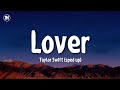 Taylor Swift - Lover (sped up) (lyrics) lover ladies and gentlemen will you please stand