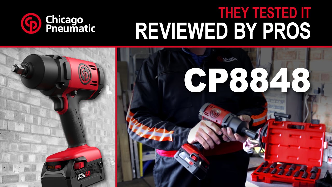 CP8848 Cordless Impact Wrench Demonstration