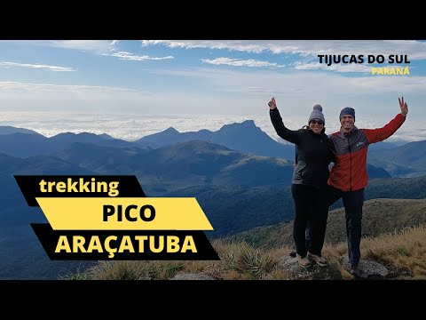 Trekking Pico Araçatuba - Acampamos na montanha mais ventosa do Paraná