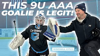 How to Train Your 9-Year-Old Goalie for the NHL!
