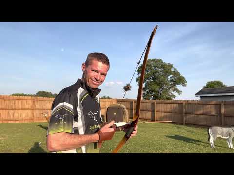 Longbow Arrow Tuning - Curing Left Groups With Traditional Bows!