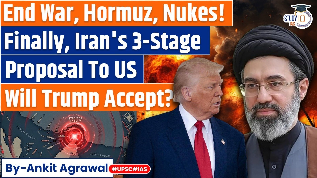 Iran's 3-Stage Proposal For Talks With US | Ankit Agrawal Study IQ