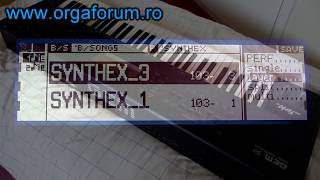 Video thumbnail for GEM S2 ( GENERALMUSIC ) DEMO by ORGAFORUM