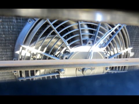 Installation of Auxiliary Cooling Fan into 1983 Mercury LN7