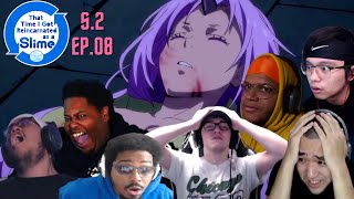 PAIN | THAT TIME I GOT REINCARNATED AS A SLIME SEASON 2 EPISODE 08 BEST REACTION COMPILATION