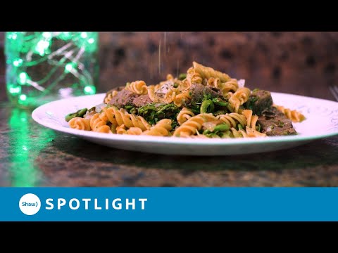 Cooking Fiddleheads into a delicious pasta