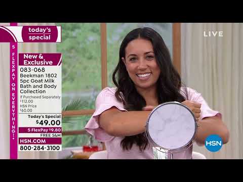 HSN | Beekman 1802 Beauty - All On Free Shipping 03.12.2022 - 05 PM