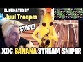 XQc Stream Sniped By Banana Saxophone Compilation Ft Juul Trooper