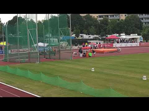 2. Zeitlauf über 200m der M45 bei den DM 2019 in Leinefelde