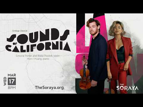 Simone Porter and Blake Pouliot <em>Sounds of California</em> video