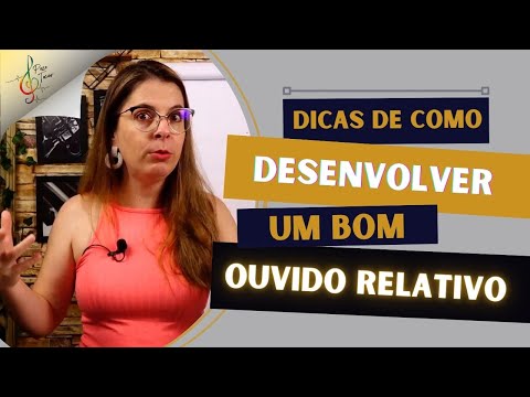 Essa aula é pra quem quer desenvolver um bom ouvido musical