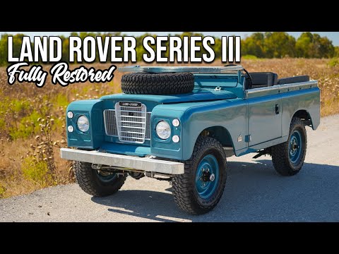 Land Rover Series 3 Full Restoration Project by Falcon Design Germany