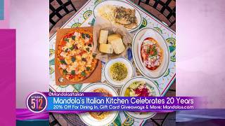 Mandola's Italian Kitchen Celebrates 20 Years
