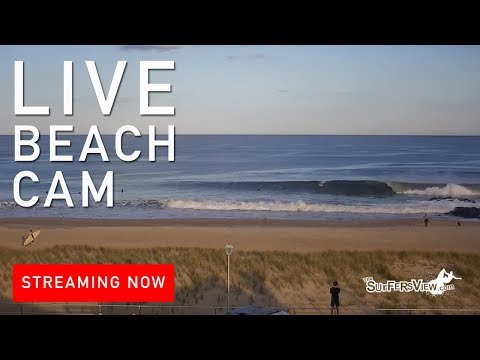 Sea Girt surf cam captures solid waves