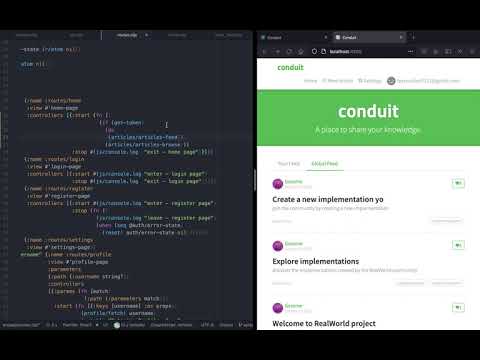 ClojureScript for React Developer - 22. Improving Home/Profile Page UX