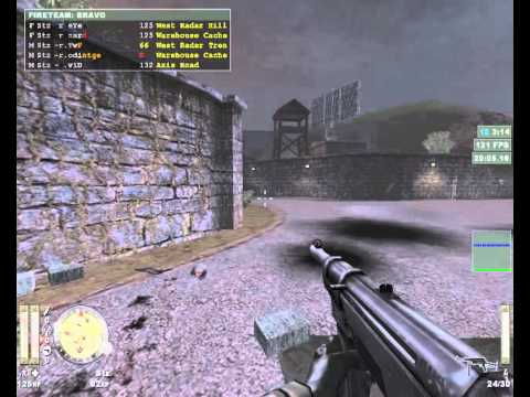 Enemy Territory: No Remorse vs Warped Sanity - Quakecon 2006 - Map: Radar