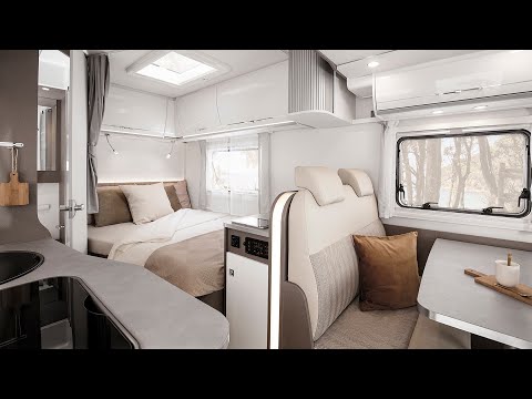 Best mini motorhome 2022: 5.95m 800kg payload only €72,530: Etrusco 2022 T5900 FB Fiat Ducato 8.