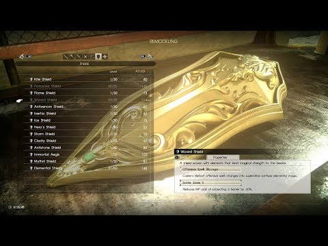 Final Fantasy XV: Comrades - Level 99 "Wizard Shield" (Best Shield & Blizzaga Spell + Hunt Gameplay)
