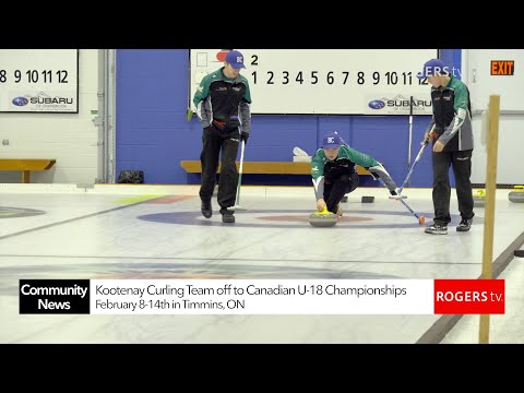 Kootenay Curling Team off to Canadian U-18 Championships | Rogers tv