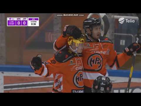 Krivosik goal against JYP (2nd october 2019 HPK - JYP)