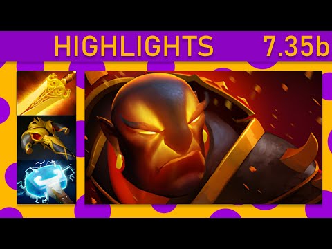 ⭐Ember Spirit 20 Kills! Mid Highlights 7.35b - Dota 2 Top MMR
