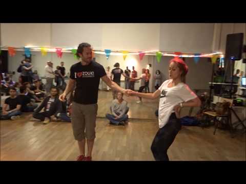 Gert & Anna Zouk workshop Birthday Demo 13, May 2018 at BZA, Amsterdam