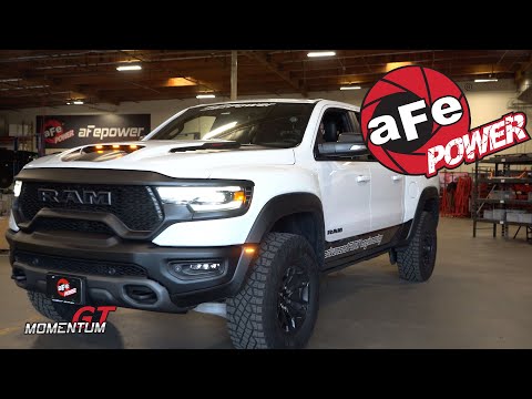 aFe POWER RAM 1500 TRX 6.2L (sc) Momentum GT Cold Air Intake Install
