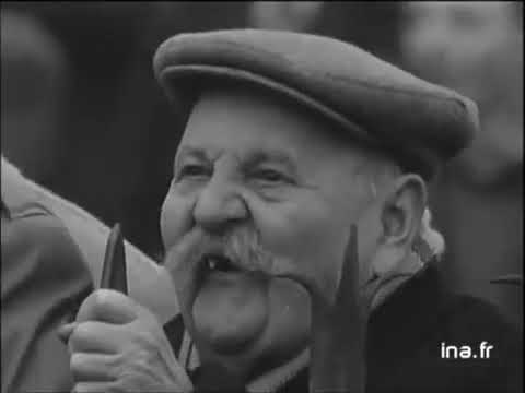 EURO-1960. Qualifiers. 2 Round. France - Austria - 5:2. Highlights.