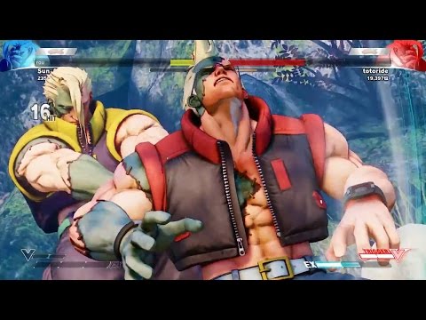 SFV Beta - Nash Rank Match Highlight