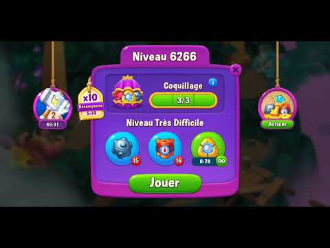 Fishdom level 6261 to 6270 / niveau 6261 au 6270