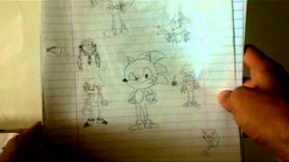 preview picture of video 'LSuperSonicQ's Sketches from School, Part 1'