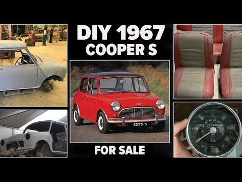 For Sale: Authentic 1967 Mini Cooper S DIY Project For Sale