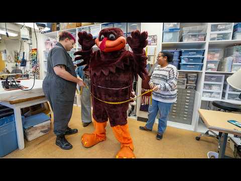 Designing clothes for HokieBird
