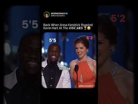 Back in (2016) when Anna Kendrick Roasted Kevin Hart at the oscars.