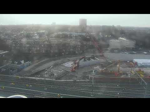 Groningen Railway Station - Construction thumbnail