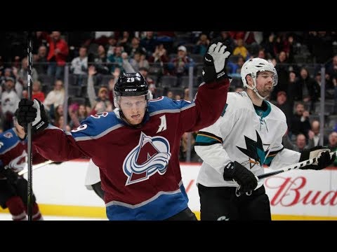 Best Nathan MacKinnon highlights from 2017–18 NHL season