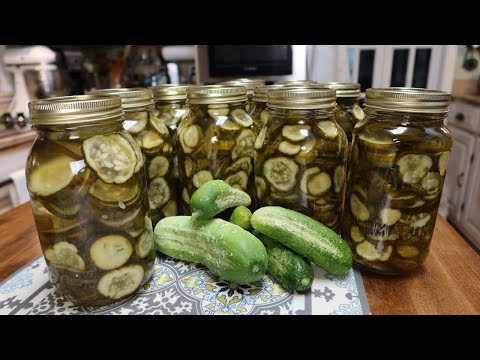 Super easy!! 21 Day Sweet Pickles