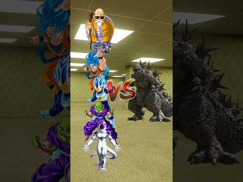 Dragon Ball VS Godzilla: Who's Stronger? #shorts #dragonball #dbz #dbs #goku #godzilla