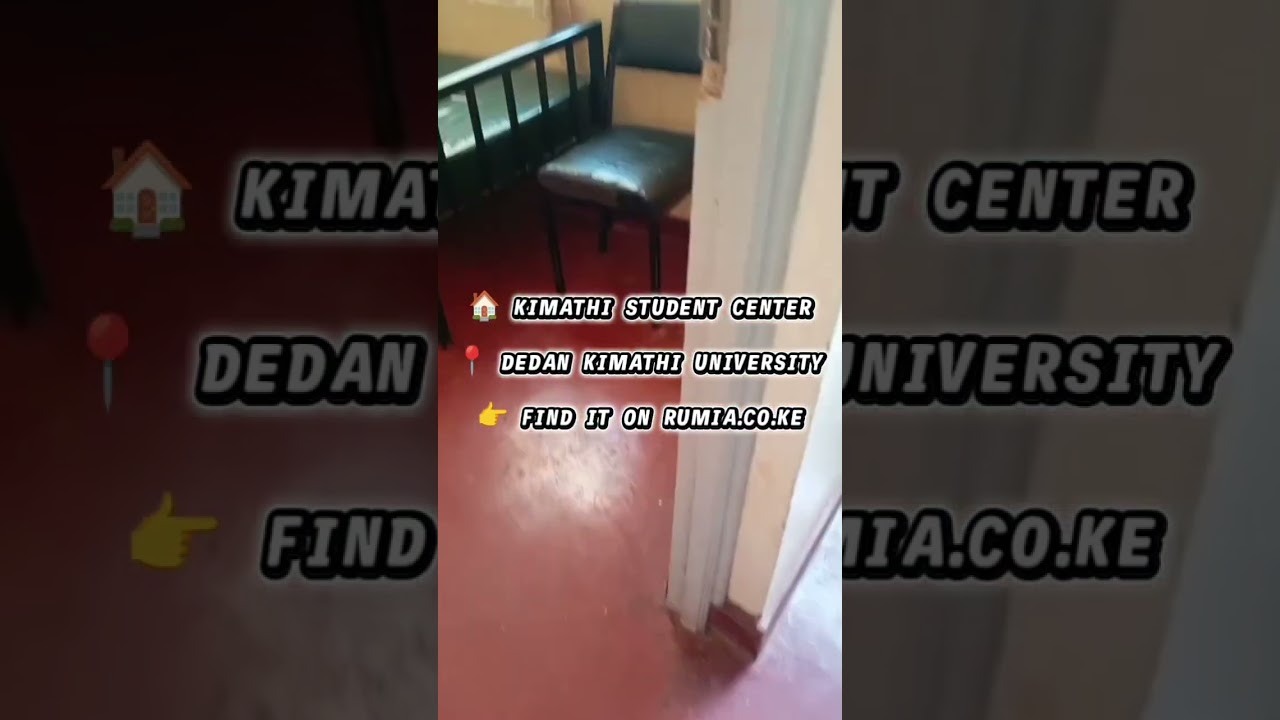 KIMATHI STUDENT CENTRE HOSTEL(GREENS) — hostel walkthrough video thumbnail