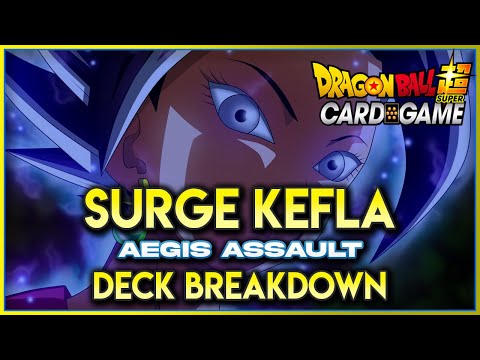 Tourney Winning Surge Leader! | Surge Kefla U/Y Deck Profile | DBS TCG