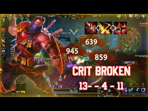 THIS IS TOO MUCH CRIT USING XBALANQUE! Best Xbalanque Build (SMITE Gameplay)