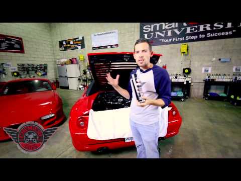 Ferrari Engine Cleaning - Black on Black Spray Shine & Protection - Detailing Care Care F355