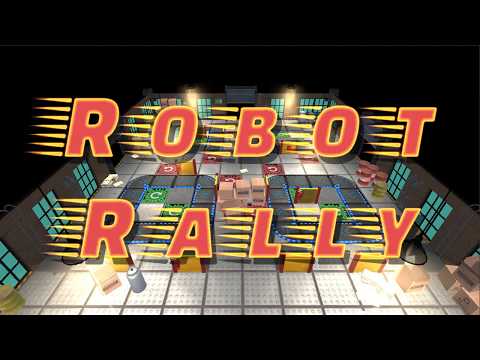 Robot Rally: Board game chaos