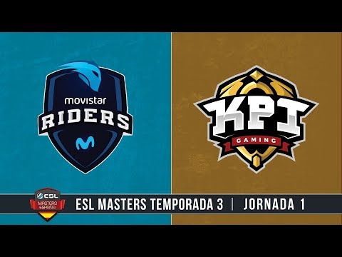 CS:GO - Movistar Riders vs. KPI Gaming [Overpass] ESL Masters CS:GO T3 - Jornada #1