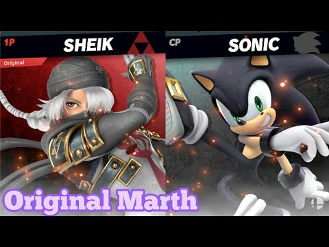 Original(Sheik) vs Sonic