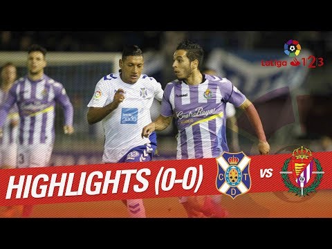 Tenerife 0-0 Valladolid (Liga Adelante 2017/2018) ...