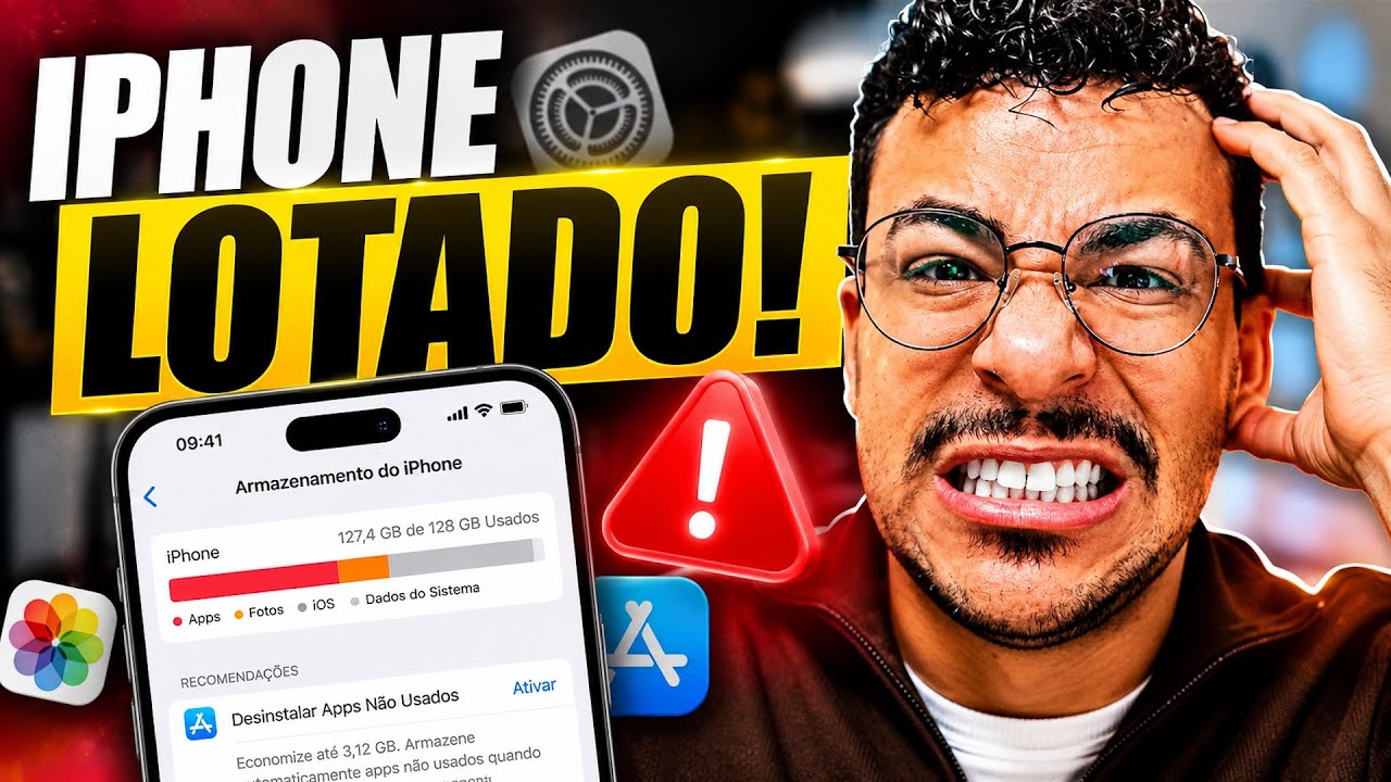 🚨 Seu iPhone está sem espaço? Não apague nada antes de assistir este vídeo!
