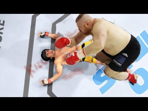 UFC4 | Bruce Lee vs Viacheslav Datsik (EA Sports UFC 4) wwe