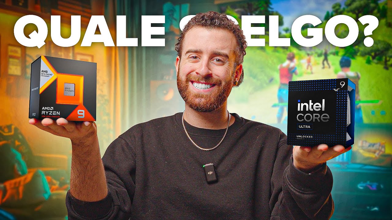 INTEL O AMD: QUALE SCELGO OGGI? 😤 (Gaming/Lavoro)